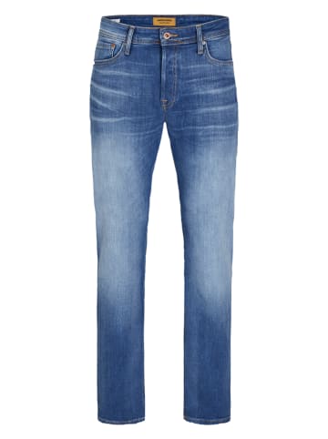Dżinsy "Jjmike Jjoriginal" - Straight fit - w kolorze niebieskim