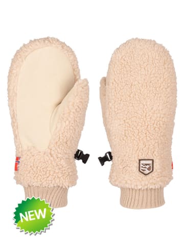 Fäustlinge "Trollfjord" in Beige
