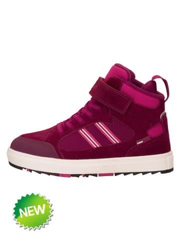 Leren sneakers "Grimstad" rood