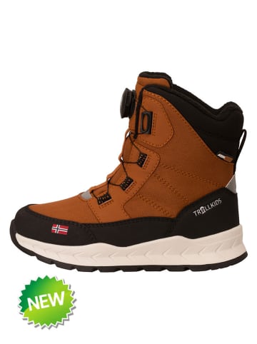 Winterboots "Torvik" lichtbruin/zwart