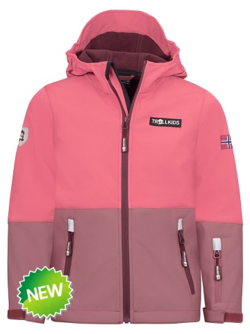 Softshelljacke "Skjorta" in Rosa