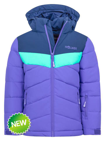 Winterjas "Gryllefjord" paars/blauw