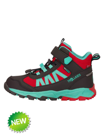 Trekkingschuhe "Tronfjell" in Schwarz/ Türkis