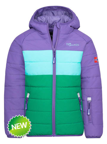 Ski-/ Snowboardjacke "Hafjell XT" in Lila/ Grün