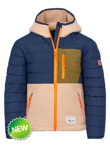 Hybride jas "Romsdalen" beige/blauw