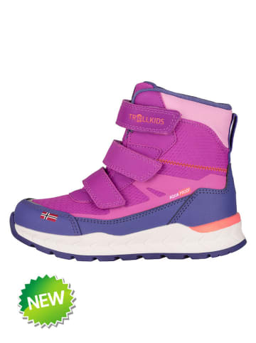 Winterboots "Rauland" paars/blauw