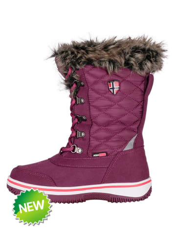 Winterstiefel "Holmenkollen" in Lila