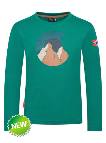 Longsleeve "Halsafjord" groen