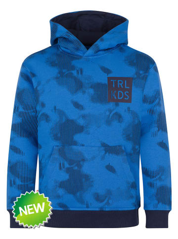 Hoodie "Lifjell" in Blau