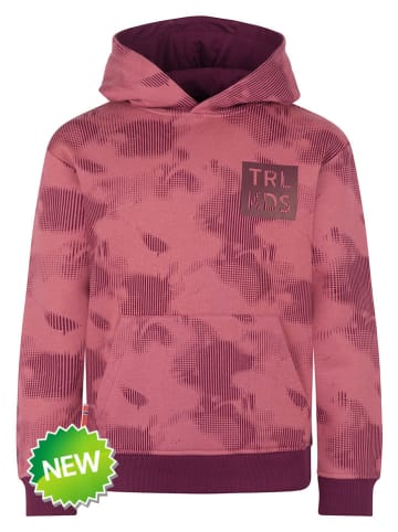 Hoodie "Lifjell" in Rosa