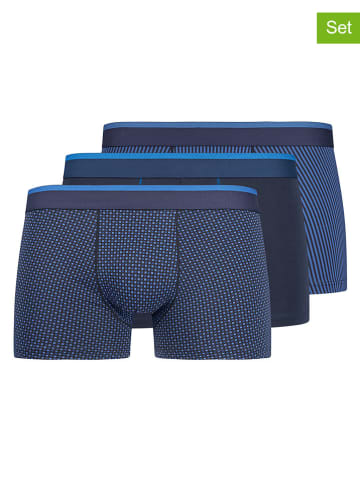 3er-Set: Boxershorts in Dunkelblau