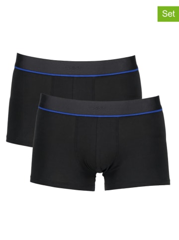 2-delige set: boxershorts zwart
