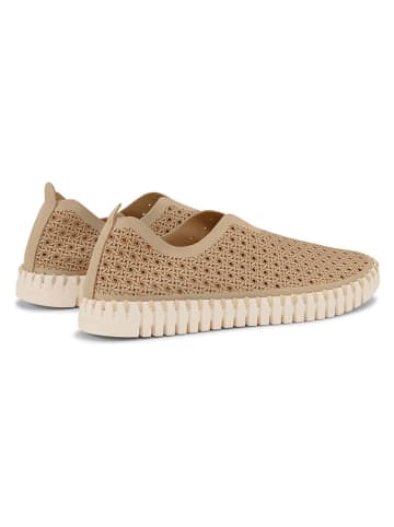 Slippersy w kolorze beżowym