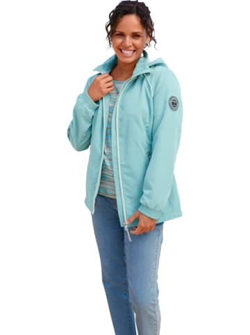 Übergangsjacke in Türkis