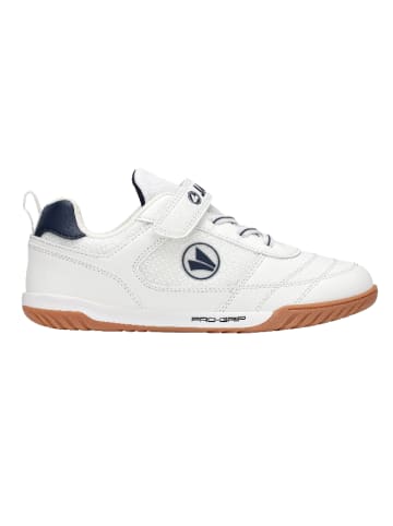 Hallen-Fußballschuhe "Winger" in Weiß/ Dunkelblau