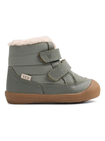 Winterboots in Grün