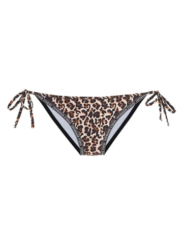 Figi bikini w kolorze brązowo-beżowym