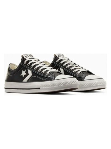 Skórzane sneakersy "Star Player 76" w kolorze czarnym