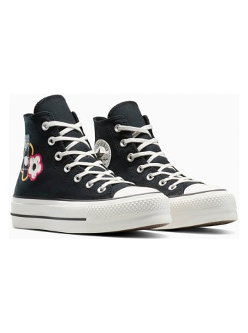 Sneakersy "Chuck Taylor All Star Lift Platform" w kolorze czarnym
