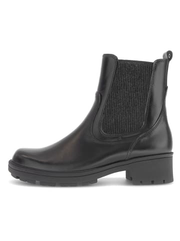 Leren chelseaboots zwart