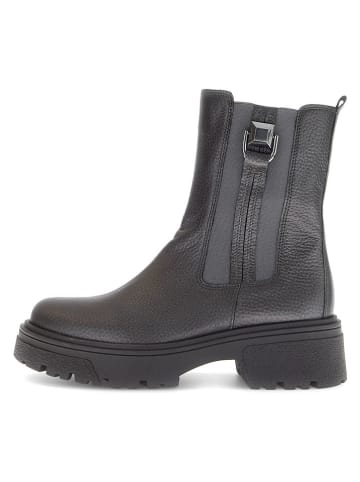 Leren chelseaboots antraciet