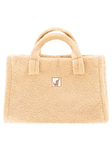 Shopper "Plüsch & Dackel" beige - (B)50 x (H)35 cm