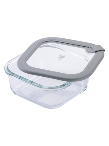 Vorratsdose in Transparent/ Grau - 800 ml