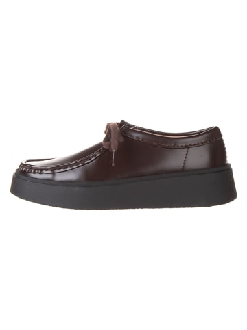 Leren veterschoenen "Torview" bruin