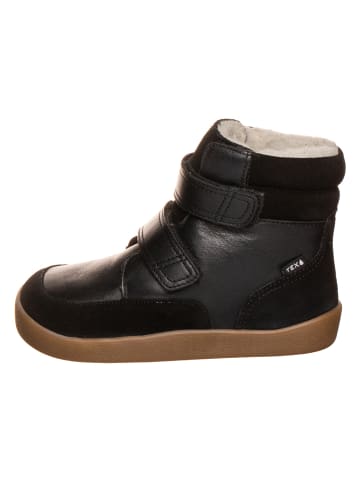 Leder-Winterboots "Basil" in Schwarz