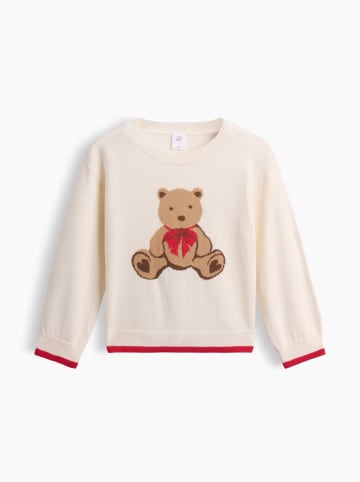 Sweter w kolorze beżowym