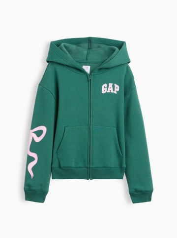 Sweatjacke in Grün
