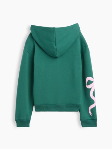 Sweatjacke in Grün