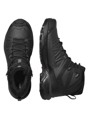 Buty trekkingowe "X Ultra Snowpilot" w kolorze antracytowo-czarnym