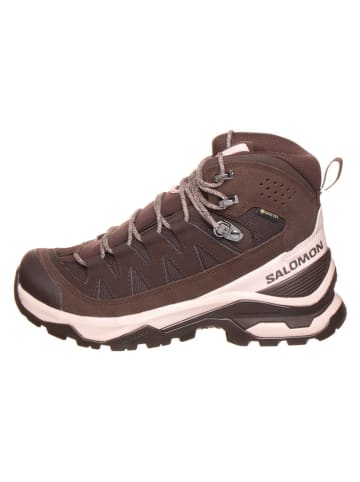 Skórzane buty trekkingowe "Quest Echo Gore-Tex" w kolorze brązowym