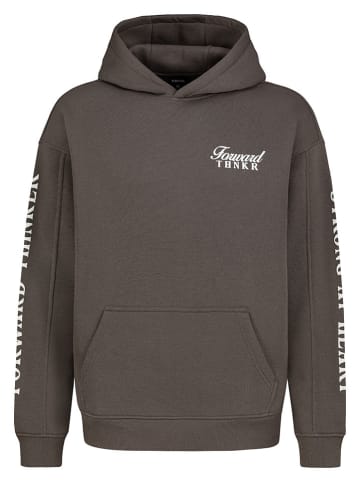 Hoodie in Braun