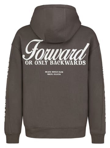 Hoodie in Braun