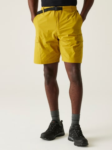 Functioneel short "Mallen" kaki