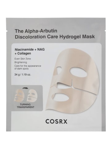 Maski hydrożelowe (3 szt.) "The Alpha-Arbutin Discoloration Care" - po 34 g