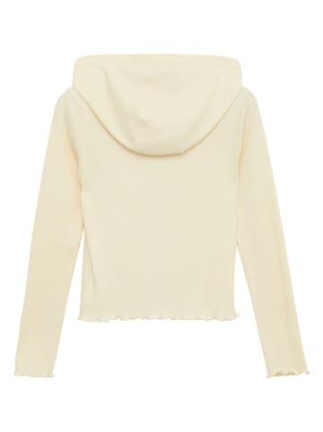 Sweatjacke in Beige