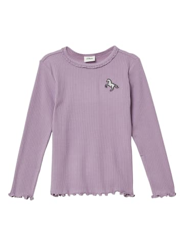 Longsleeve in Lila