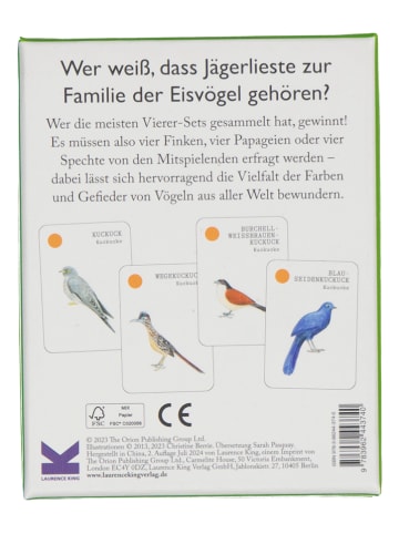 Quartett-Spielbuch "Vogel-Familien" - ab 6 Jahren