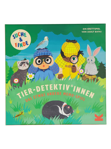 Brettspielbuch "Suche & finde. Tier-Detektiv*innen" - ab 6 Jahren