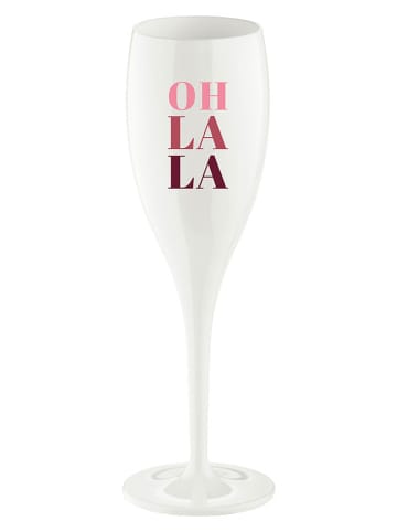 Sektglas in Weiß - 100 ml