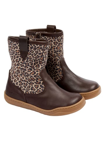 Leder-Barfußschuhe in Braun