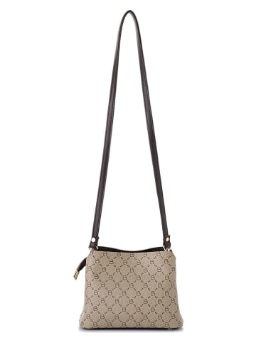 Schoudertas beige - (B)21 x (H)16 x (D)10 cm