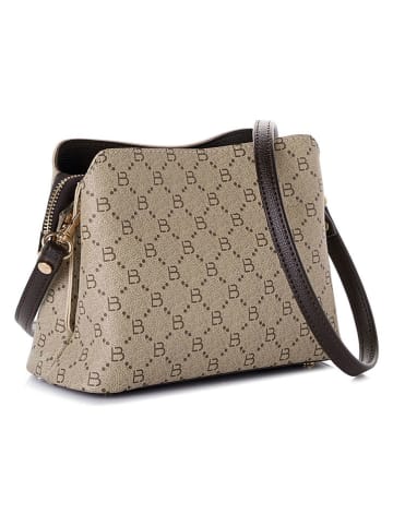 Schoudertas beige - (B)21 x (H)16 x (D)10 cm