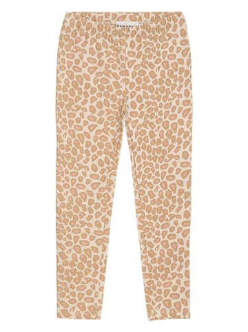 Legginsy w kolorze beżowym