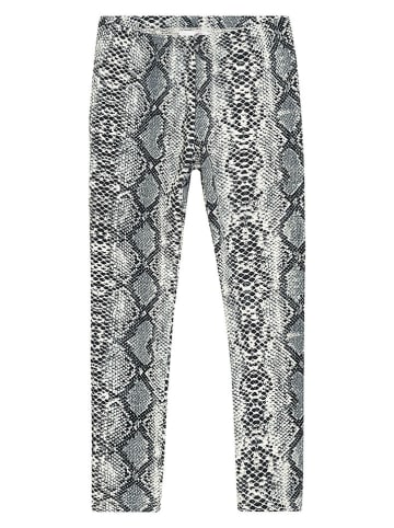 Leggings "Cara" in Weiß/ Schwarz
