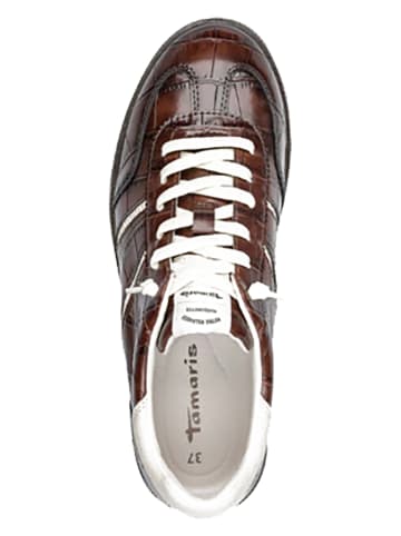 Sneakersy w kolorze brązowym