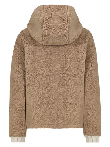 Fleece vest lichtbruin